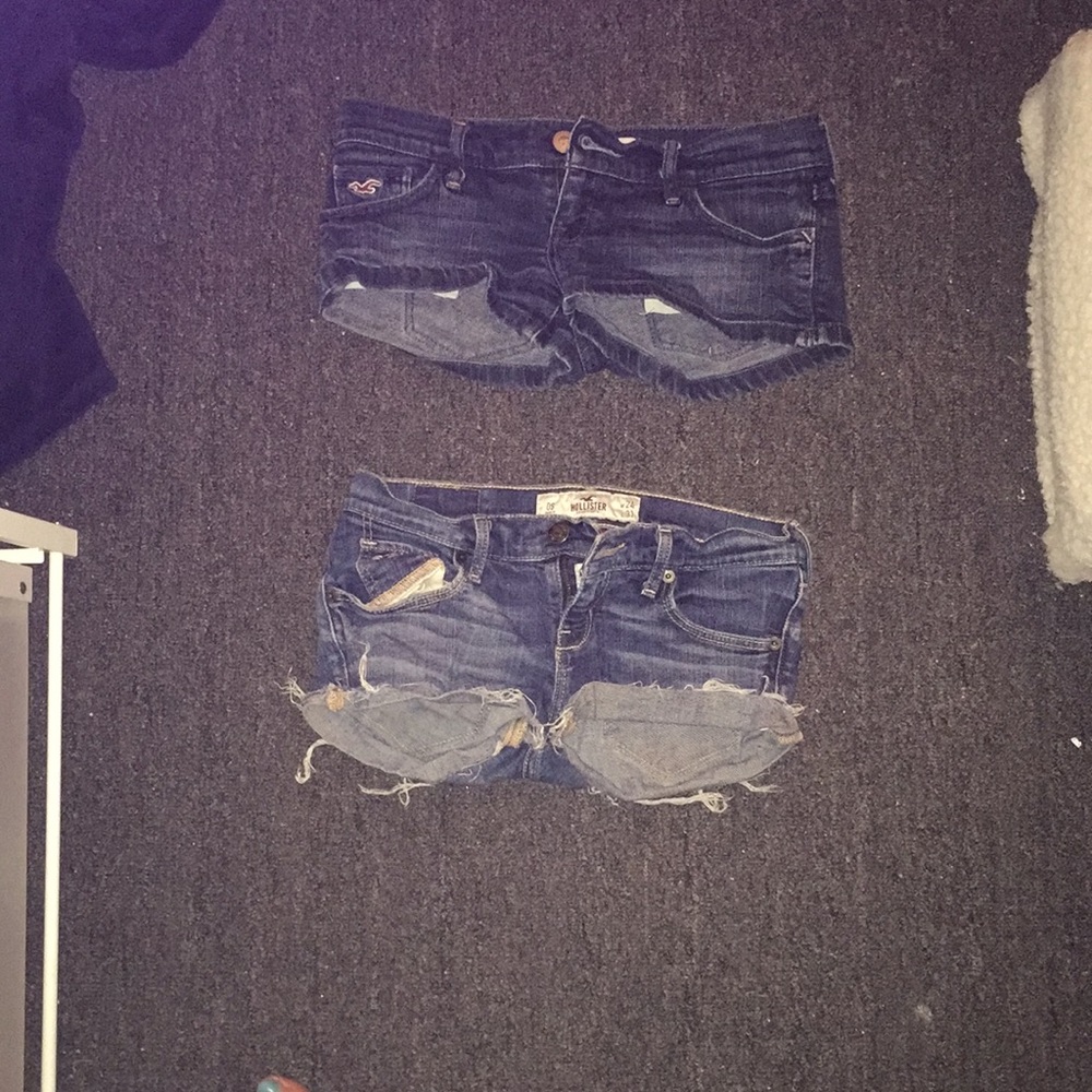 Girls hollister shorts
